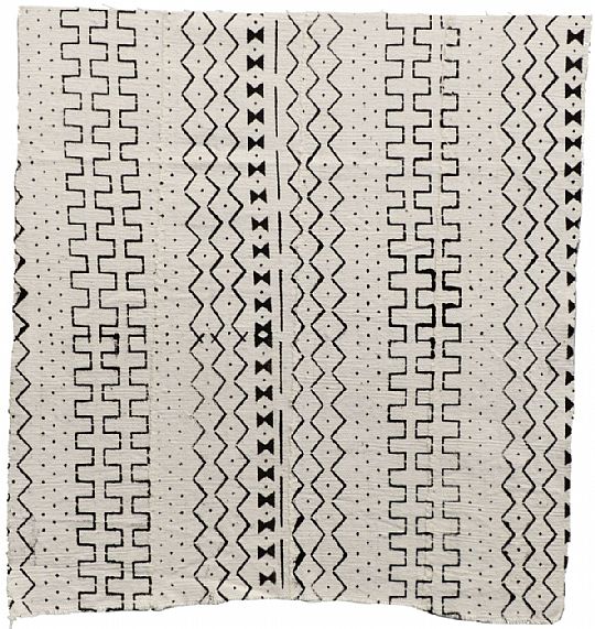 image for White Mud Cloth Fragment