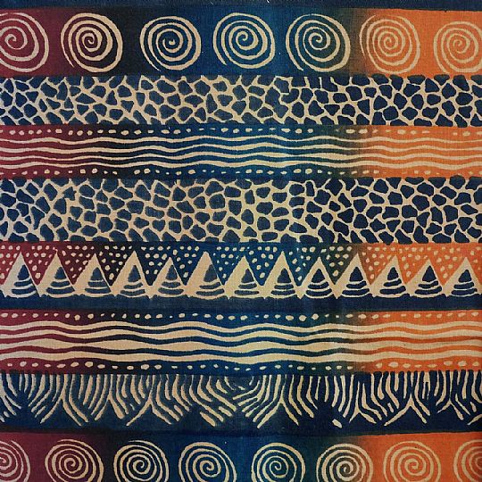 image for Ndoro Stripe Ghana Blue
