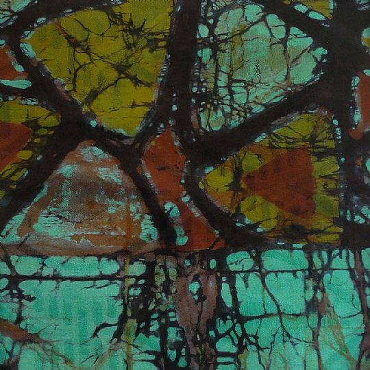 image for Hand-dyed Batik - Modu