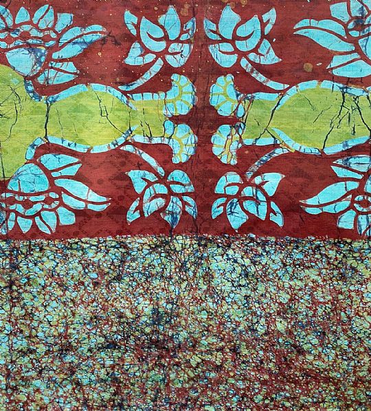 Photo for Hand-dyed Batik - Wally 512